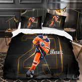Leon Draisaitl Ice Hockey Player Duvet Cover Quilt Case Pillowcases